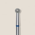 Diamond nail drill bit ball blue head diameter 3,5 mm