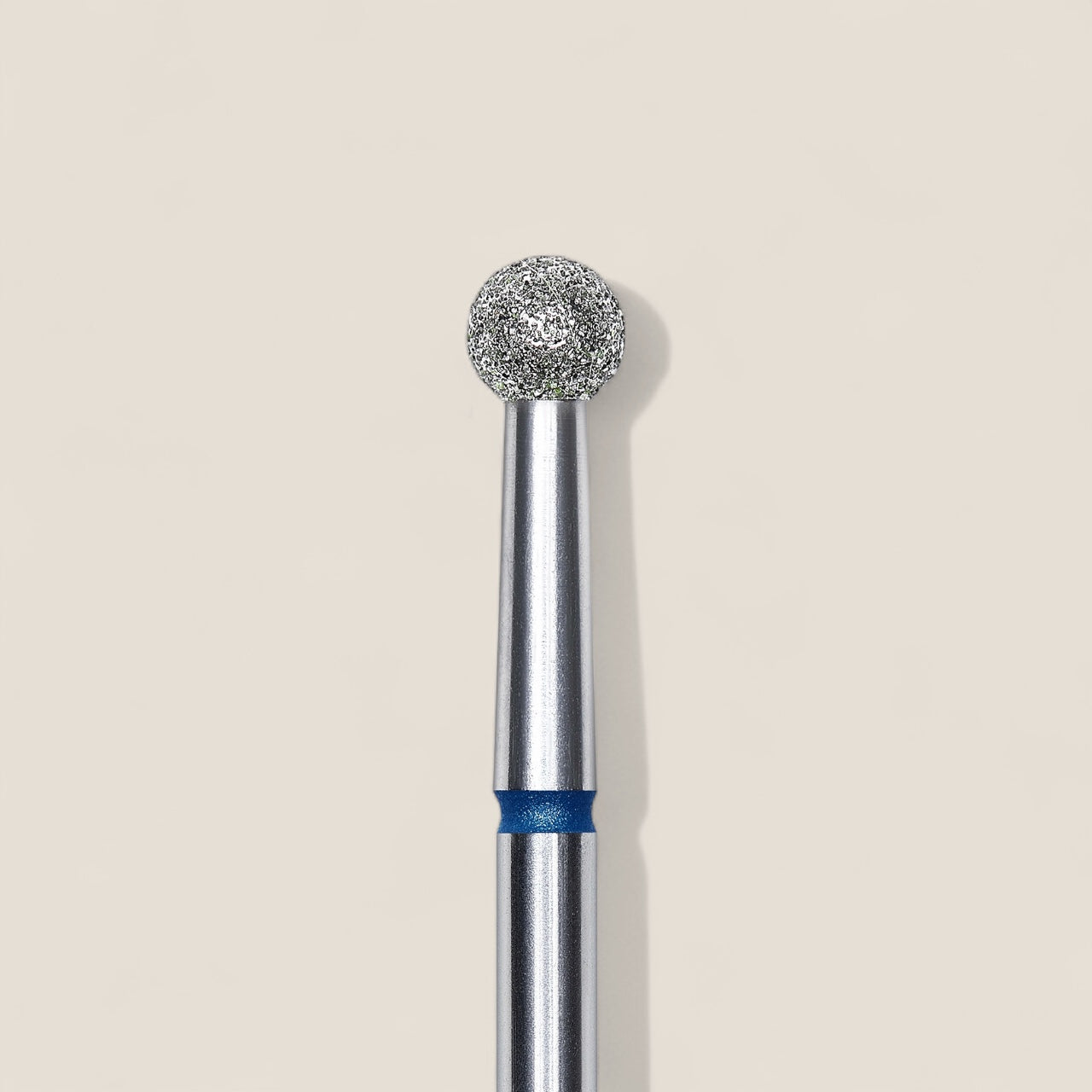 Diamond nail drill bit ball blue head diameter 3,5 mm