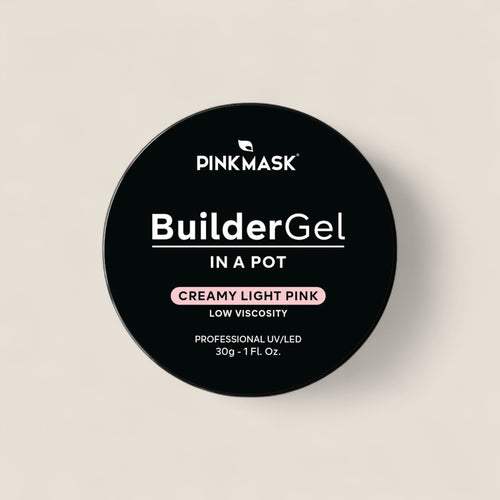 Builder Gel in a pot - Creamy light pink