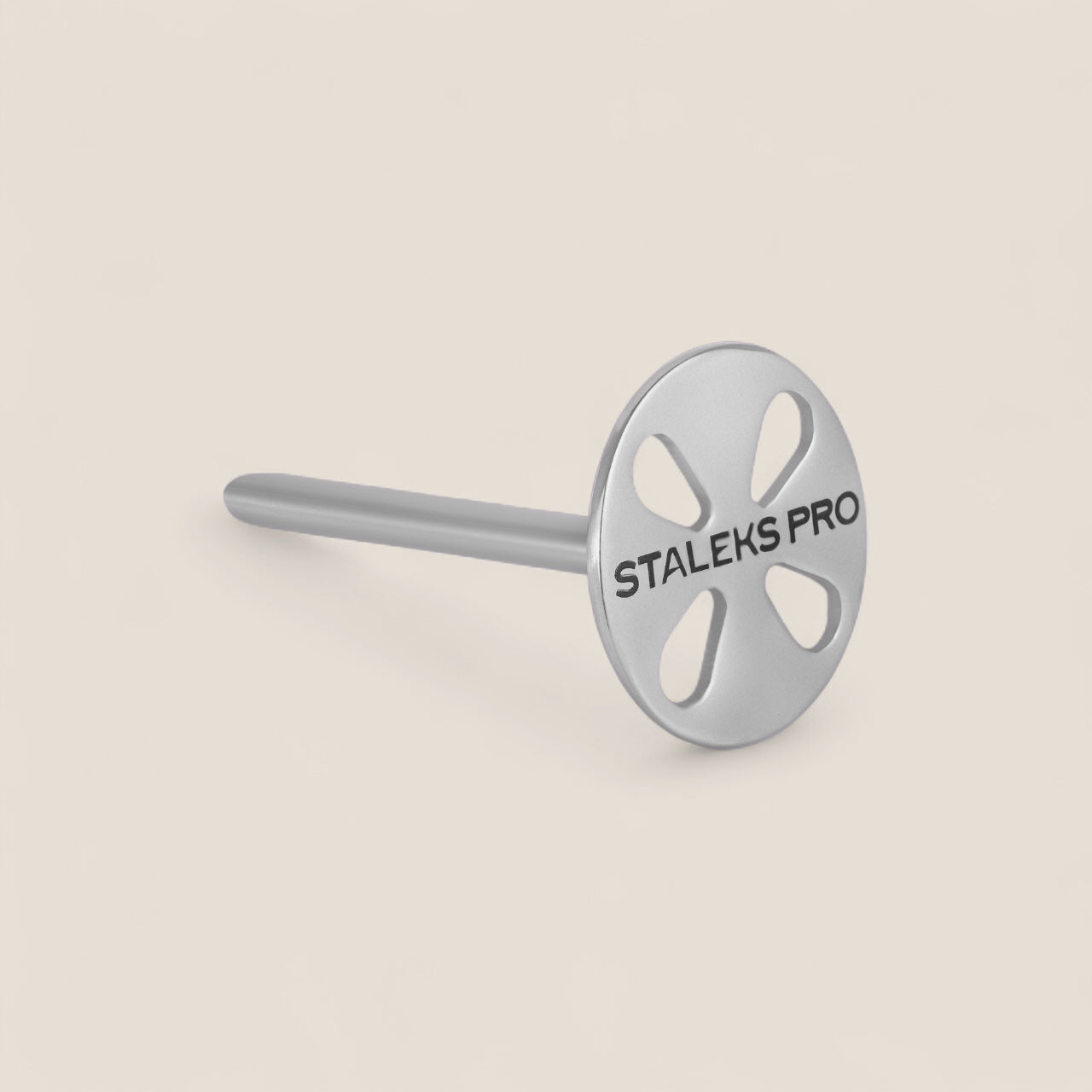 Elongated pedicure disc PODODISC L EXPERT and set of disposable files 180 grit 5 pcs (25 mm)