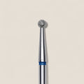Diamond nail drill bit ball blue EXPERT head diameter 2,5 mm