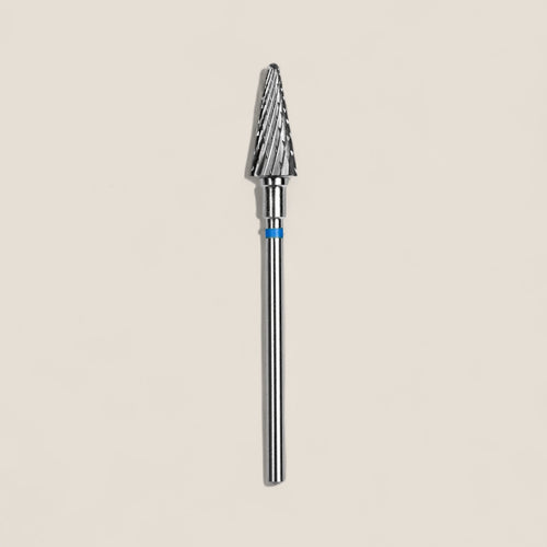 Carbide nail drill bit cone blue EXPERT head diameter 6 mm / working part 14 mm