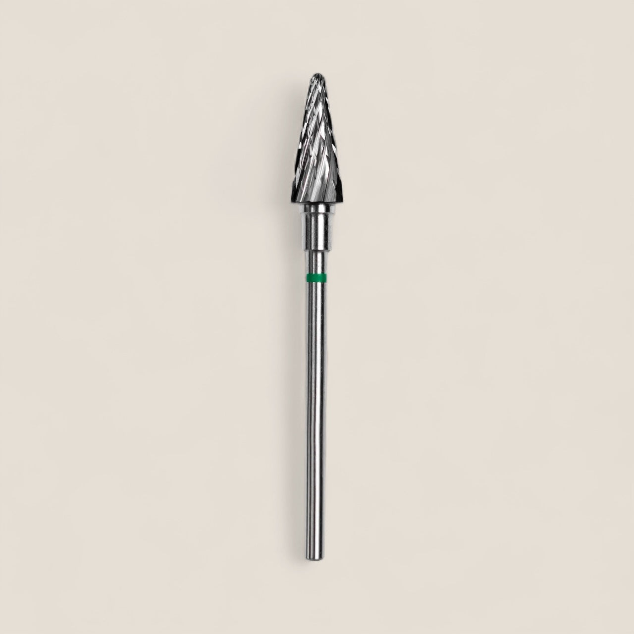 Carbide nail drill bit cone green EXPERT head diameter 6 mm / working part 14 mm