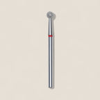 Diamond nail drill bit ball red EXPERT head diameter 4 mm