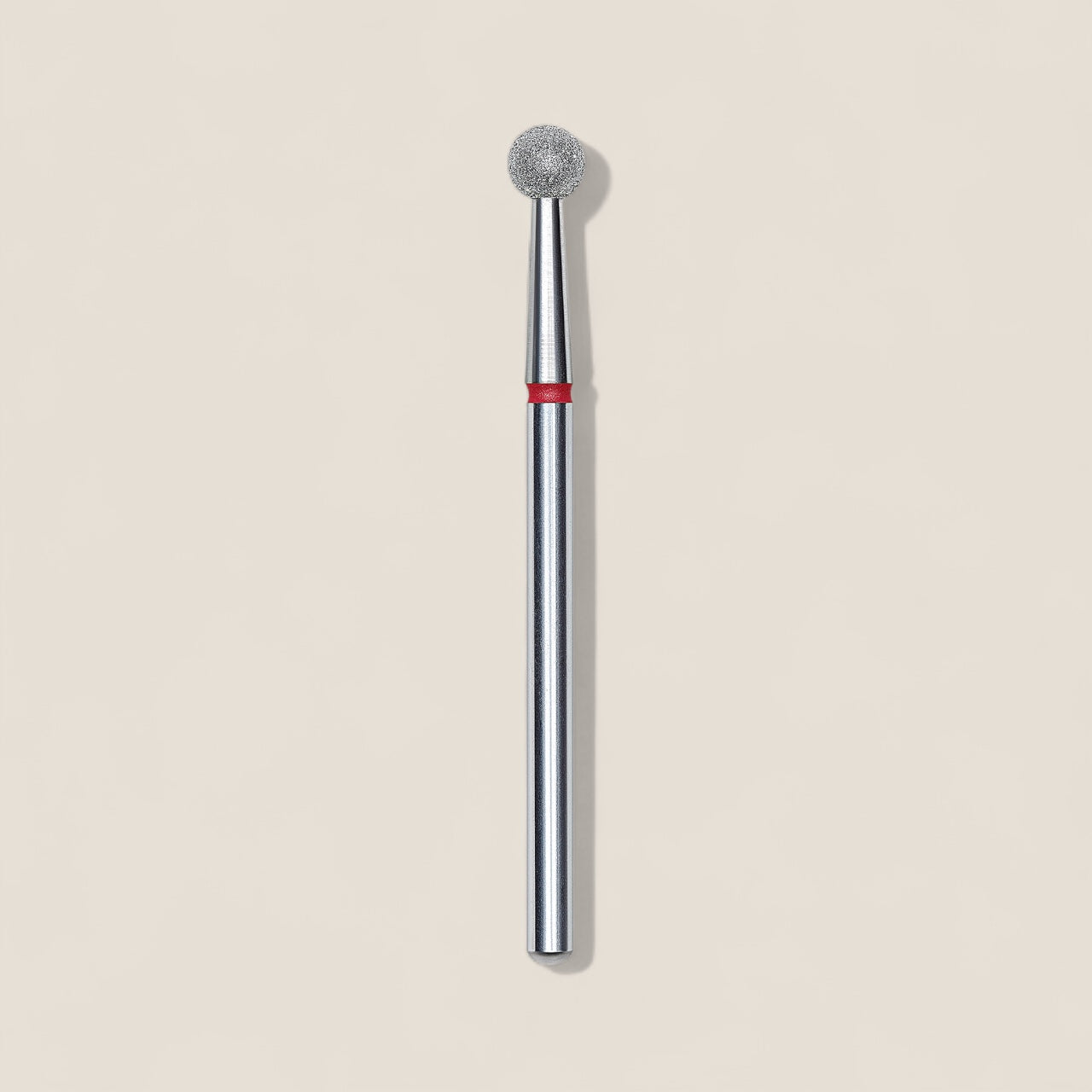 Diamond nail drill bit ball red EXPERT head diameter 4 mm