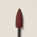 Silicone nail drill bit brown