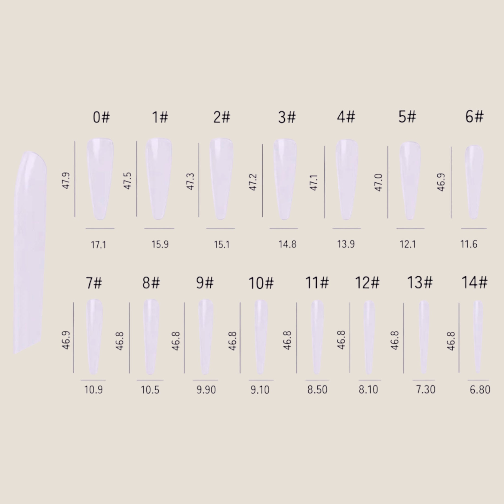 Dual Form - Arched almond